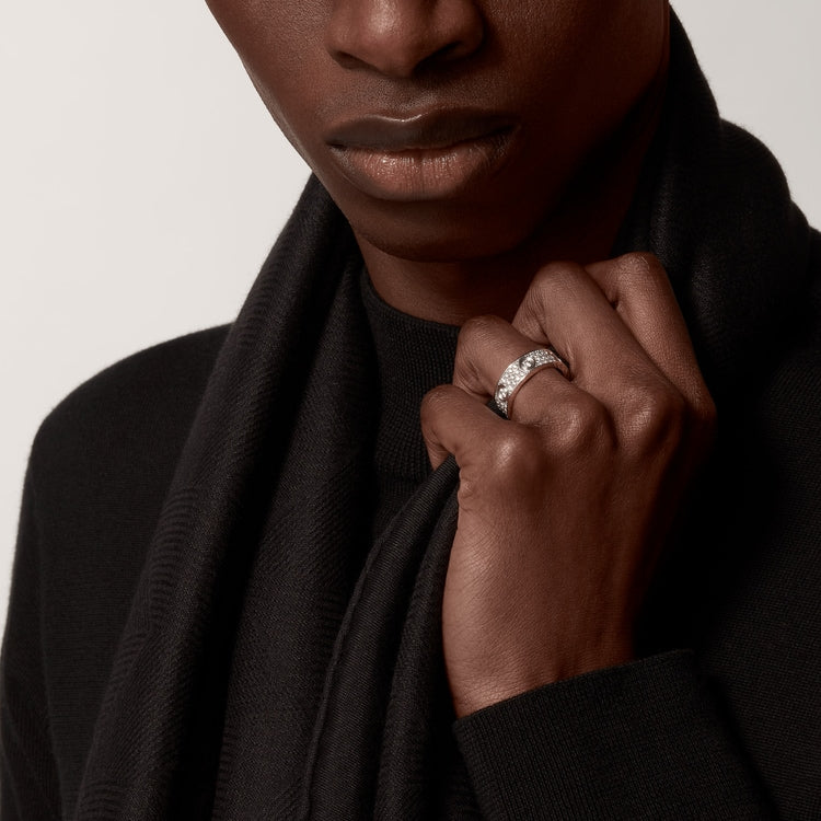 ラブリング、ダイヤモンドパヴェ