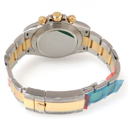 コスモグラフ デイトナ ウォッチ : イエローロレゾール - オイスタースチール＆18 CT イエローゴールド - M116503-0004