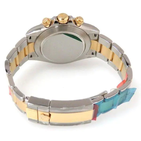 コスモグラフ デイトナ ウォッチ : イエローロレゾール - オイスタースチール＆18 CT イエローゴールド - M116503-0004