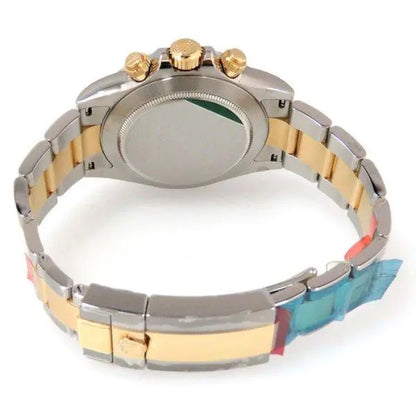 コスモグラフ デイトナ ウォッチ : イエローロレゾール - オイスタースチール＆18 CT イエローゴールド - M116503-0004