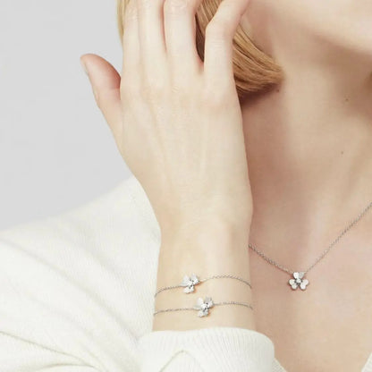 ヴァン クリーフ＆アーペル クローバー ペタルズ ミラー ブレスレット