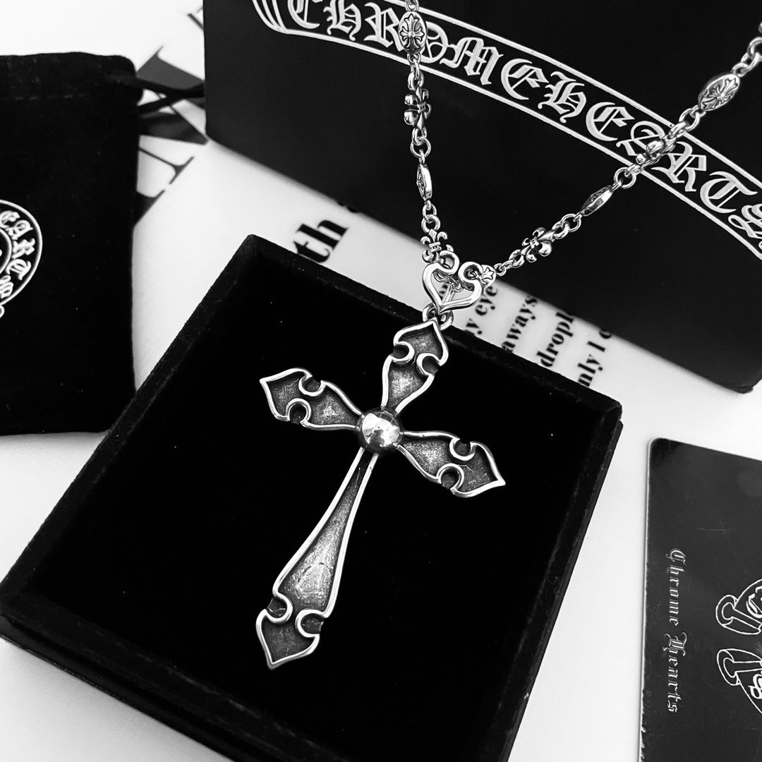 【CHROME HEARTS 】ネックレス、新しいネックレス万能シンプルファッションオーナメント