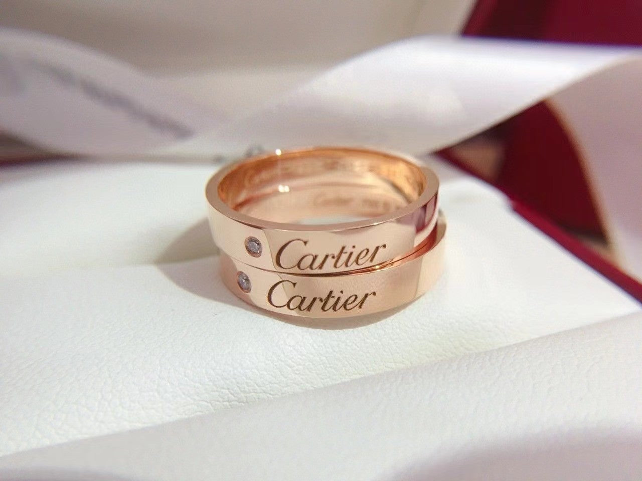 カルティエ ラブ リング、ダイヤモンド1個
