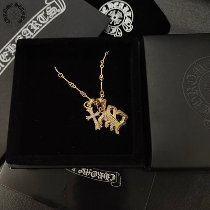 【CHROME HEARTS】ネックレス、新しいネックレス万能シンプルファッションオーナメント