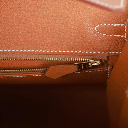 エルメス バーキン セリエ 25 ゴールド エプソン ゴールド金具