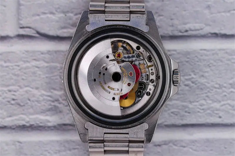 ROLEXロレックスグリニッジタイプ2赤と黒のコーラリング16710COKE