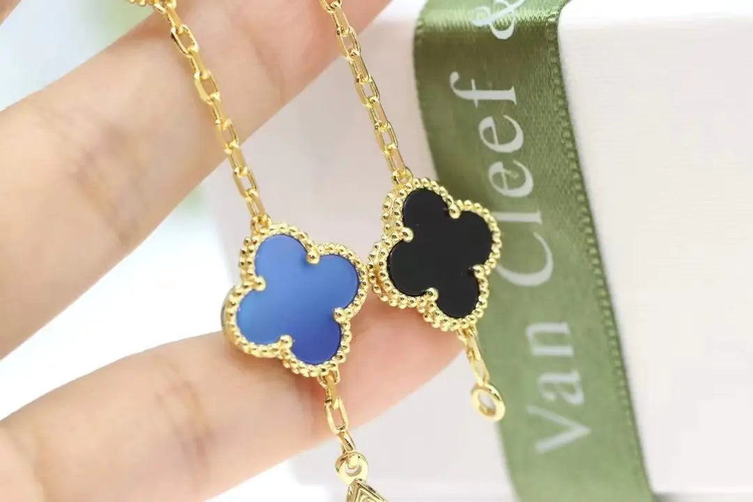 ヴァン クリーフ＆アーペル 四つ葉のクローバー 5色ブレスレット