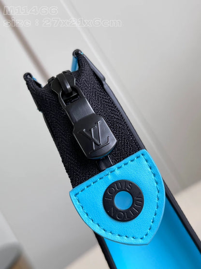 トラベルポーチ MM ターコイズ モノグラム エクリプス リバース M11466 – LW393