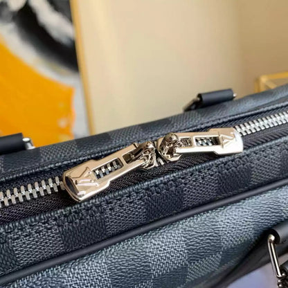 トラベルブリーフケース ダミエ・グラファイト キャンバス N41478 – LW327