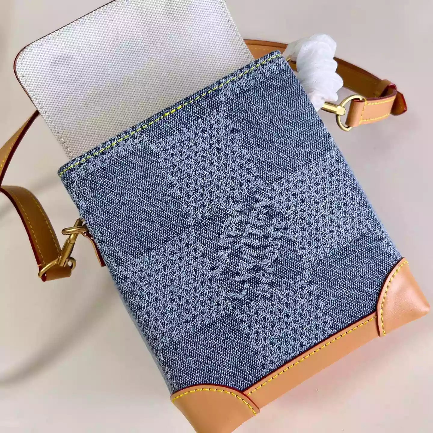 ナノ スティーマー ブルー ダミエ デニム 3D N40751 – LW443