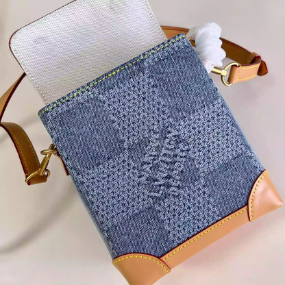 ナノ スティーマー ブルー ダミエ デニム 3D N40751 – LW443