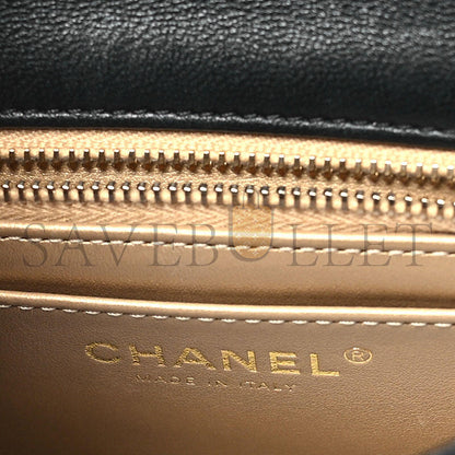 シャネル マスターラムスキン キルティング ミニパール クラッシュフラップ AS1786 (17×12×7cm)