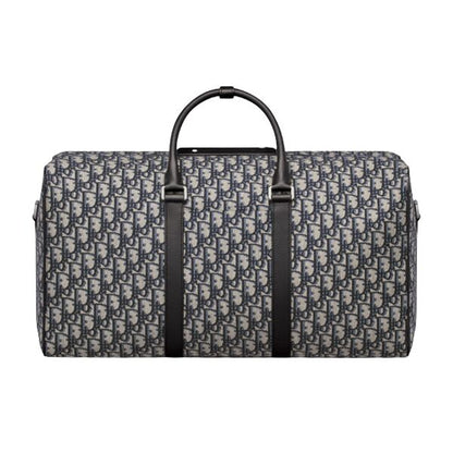 ディオール リンゴ 50 バッグ ベージュ＆ブラック ディオール オブリーク ジャカード – DIO017