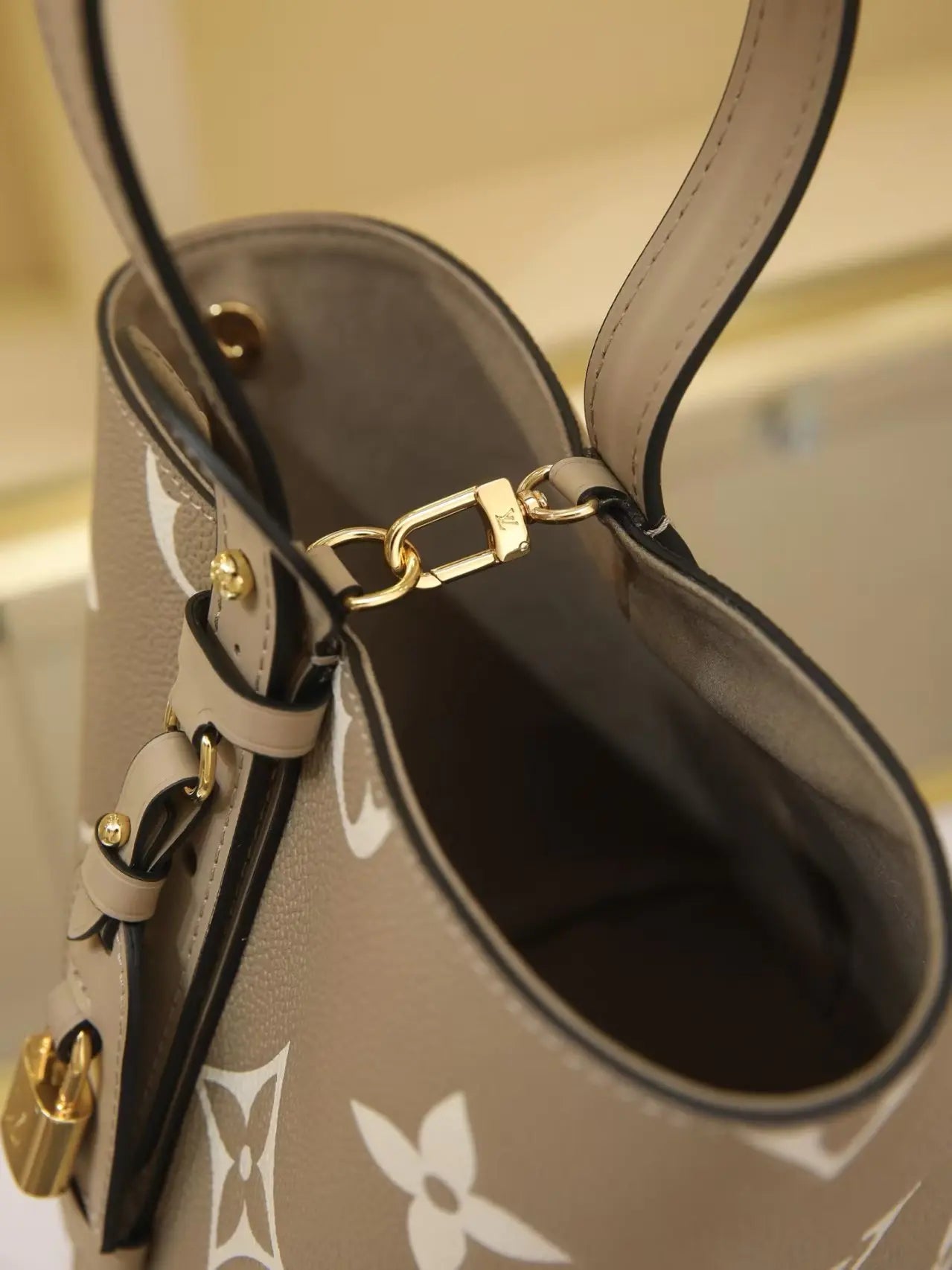 オールインBB バイカラー モノグラム アンプラント レザー - ルイ・ヴィトン