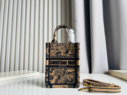 クリスチャン・ディオール ミニブックトート フォンバッグ