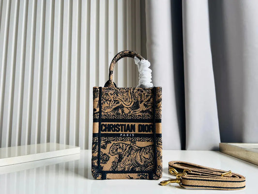 クリスチャン・ディオール ミニブックトート フォンバッグ