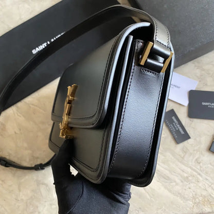 ソルフェリーノ ミドルサッチェル（ラッカー仕上げのエアーズ）