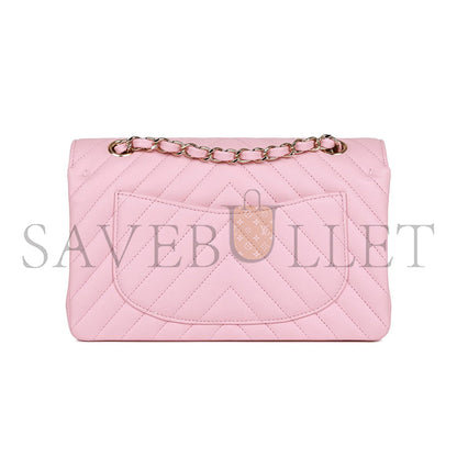 シャネル スモール シェブロン クラシック ダブルフラップ 1192140 (23*13*6cm)