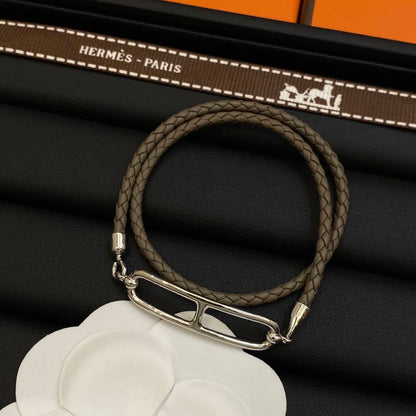 偽エルメスロゴブレスレット