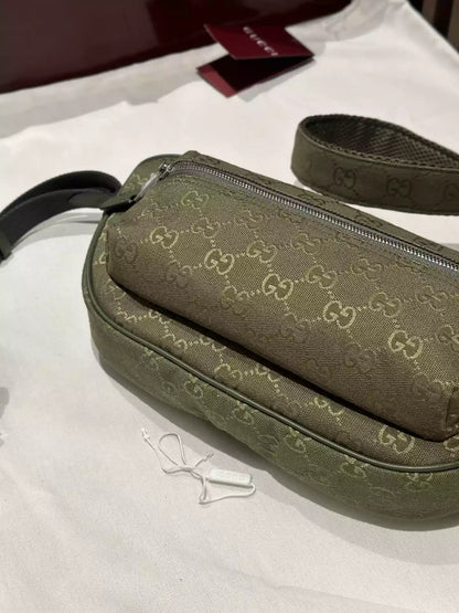 オフィディア スモール スリングバッグ（ベージュ GG キャンバス） – BG065