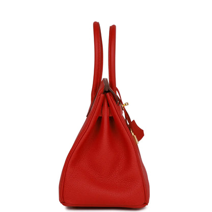 エルメス スペシャルオーダー（HSS）バーキン30 ルージュ・カザック トゴ ゴールド金具