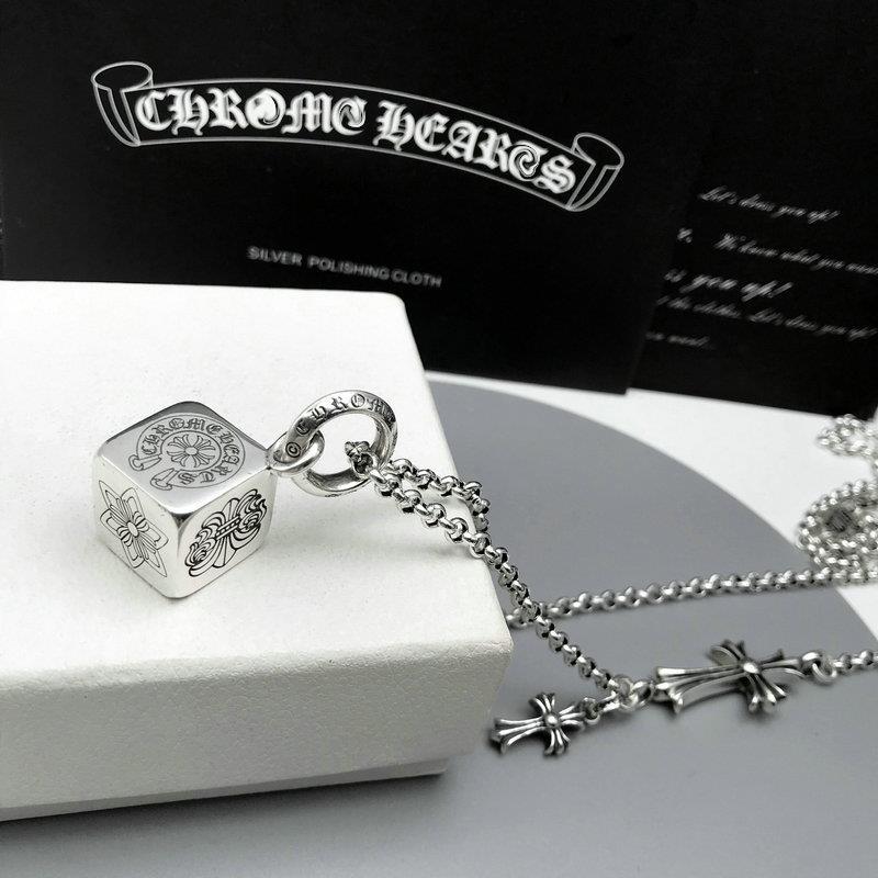 【Chrome Hearts 】クロムハーツ ダイスペンダント ネックレス
