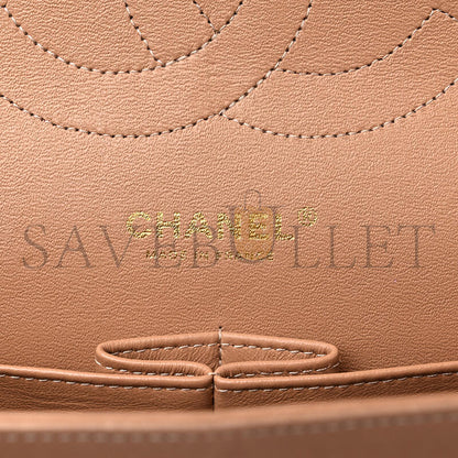 シャネル ラムスキン キルティング ジャンボ ダブルフラップ 1206523 (30*20*9cm)