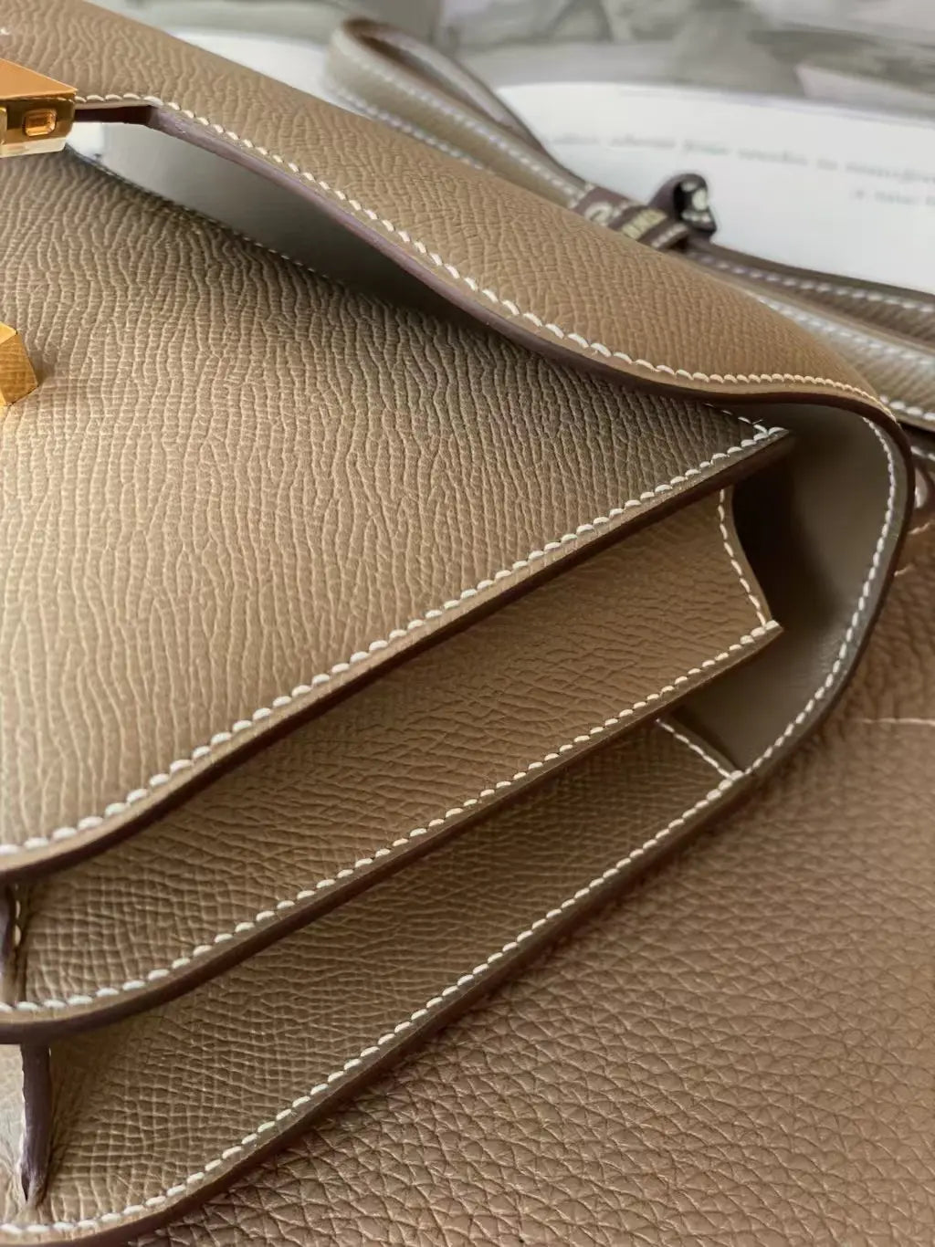 エルメス コンスタンス 18 エトゥープ エプソン ゴールド金具