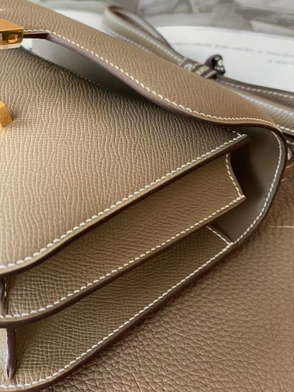 エルメス コンスタンス 18 エトゥープ エプソン ゴールド金具