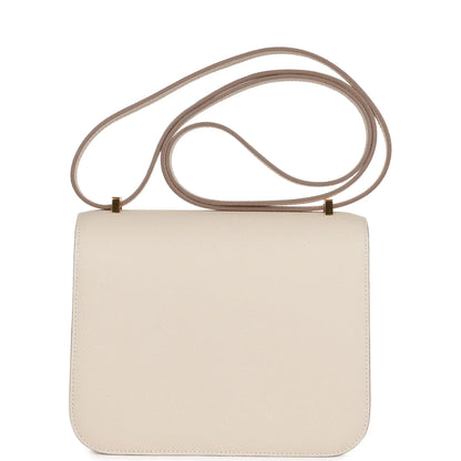 エルメス コンスタンス 1-18 エプソム チョーク ゴールド金具