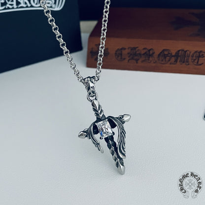 【CHROME HEARTS 】ネックレス、新しいネックレス万能シンプルファッションオーナメント