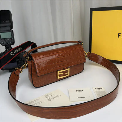 フェンディ クロコダイル バゲット