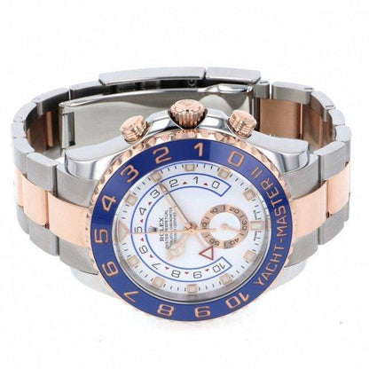 ヨットマスターⅡ ウォッチ : エバーローズロレゾール - オイスタースチール＆18 CT エバーローズゴールド - M116681-0002