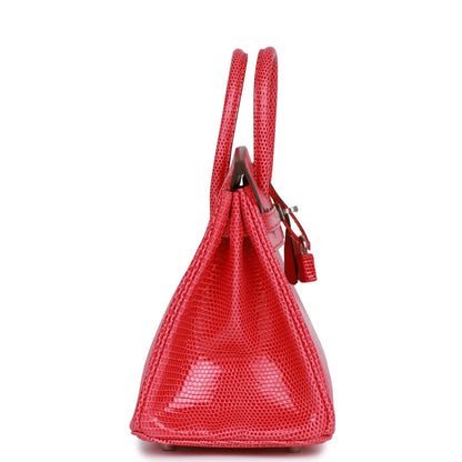 エルメス バーキン 25 ローズエクストリーム リザード パラジウム金具