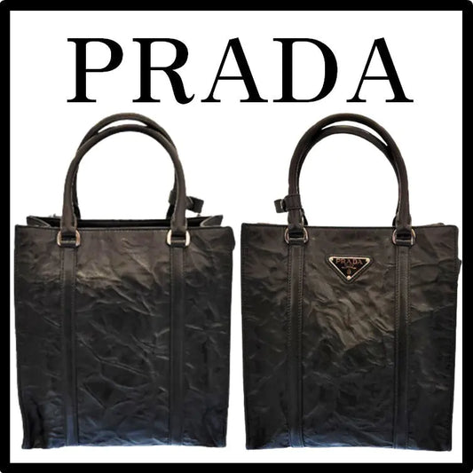 ★PRADA★ナッパ レザー ミニ トート ショルダーパック