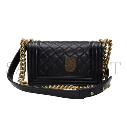 シャネル スモール キルティング ボーイ ブラック A67085 Y09939 94305 (20*12*8cm)