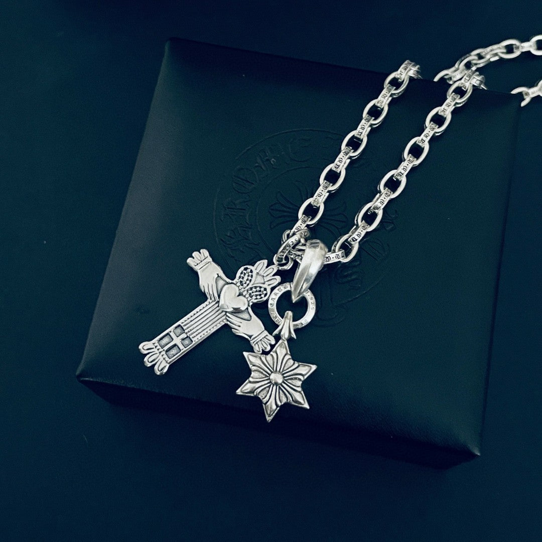 【CHROME HEARTS】ネックレス、新しいネックレス万能シンプルファッションオーナメント
