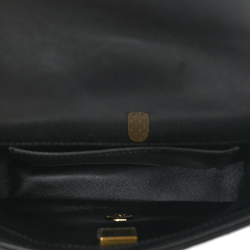 シャネル マスターラムスキン キルティングレジン ミニトップハンドルフラップ AS4847 (19×12×6cm)