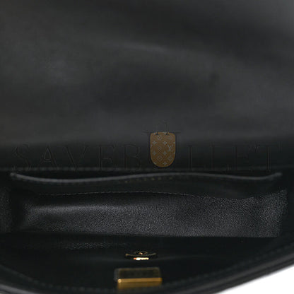 シャネル マスターラムスキン キルティングレジン ミニトップハンドルフラップ AS4847 (19×12×6cm)