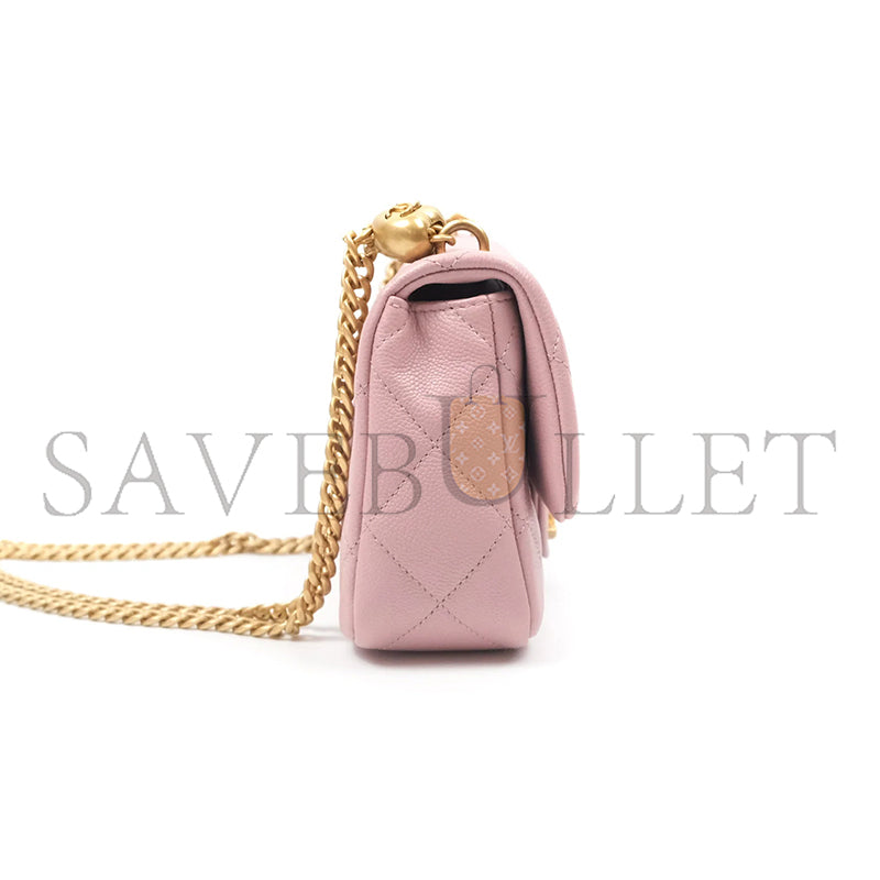 シャネル マスター キャビア キルティング ミニ スイートハート フラップ AS4040 (19*13*5cm)