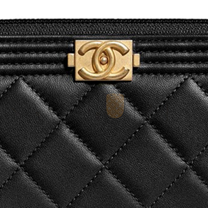 シャネル ボーイ シャネル ジップウォレット A80566 Y07659 94305 (15.5×9×2cm)