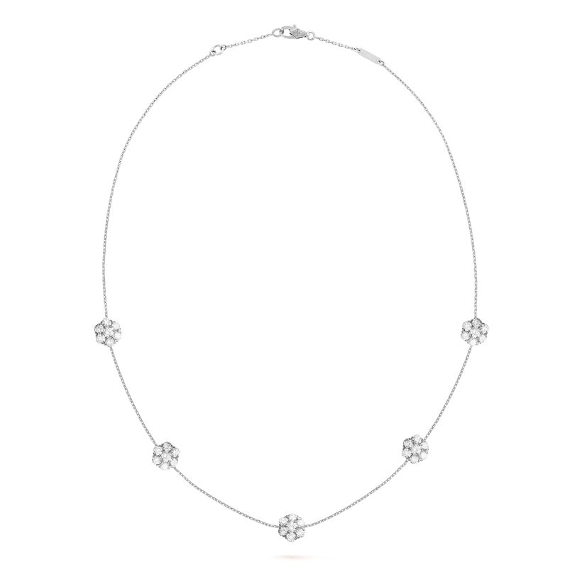 ヴァン クリーフ＆アーペルのフルーレットネックレス（5つの花、ラージスタイル）の新着商品