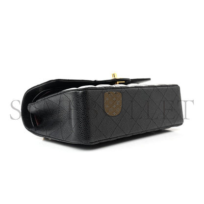 シャネル キャビア キルティング スモール ダブルフラップ 1635765 (23*14*6cm)