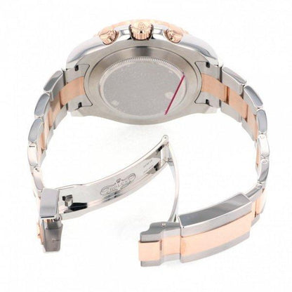 ヨットマスターⅡ ウォッチ : エバーローズロレゾール - オイスタースチール＆18 CT エバーローズゴールド - M116681-0002