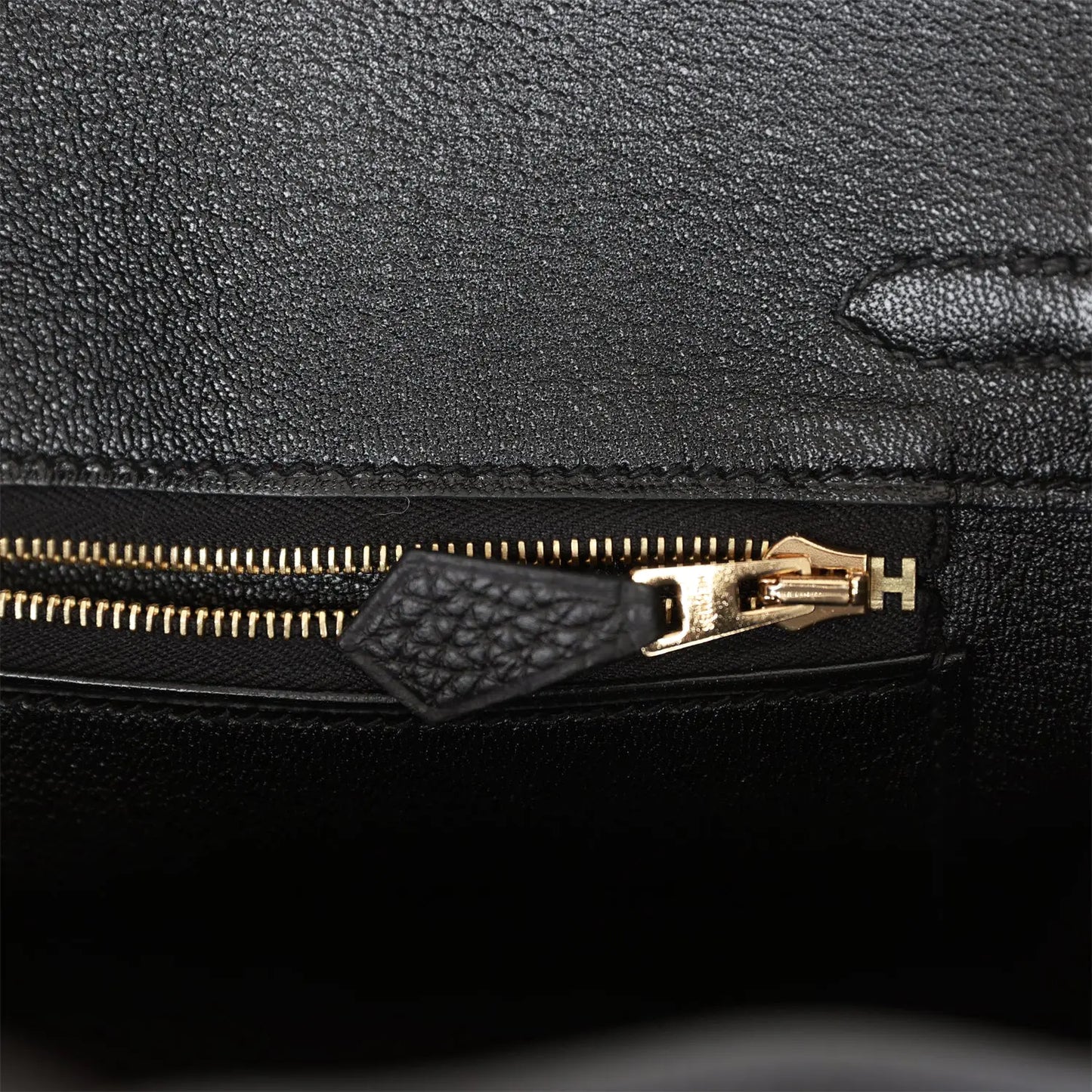 エルメス バーキン 25 ブラック トゴ ゴールド金具