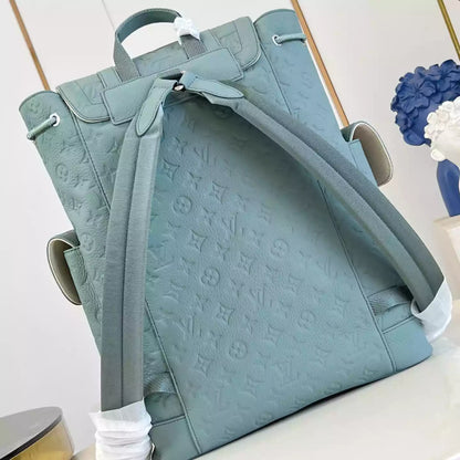 クリストファー MM バックパック ミスティレイクグリーン モノグラム トリヨン – LW310