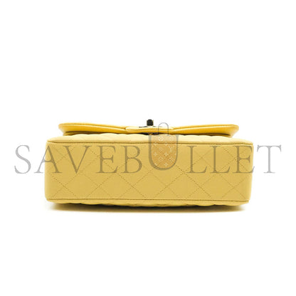 シャネル キャビア キルティング スモール クラシック ダブルフラップ 1004512 (23*14*6cm)