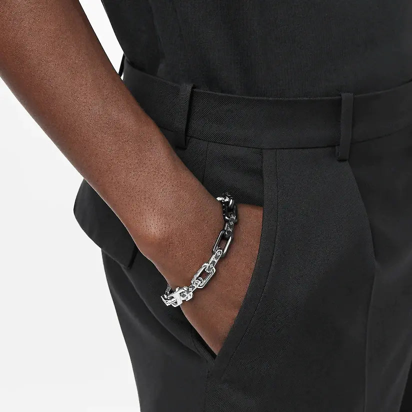 LV ルイ・ヴィトン モノグラム チェーンブレスレット M00686