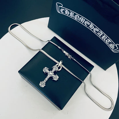【CHROME HEARTS】クロムハーツ、新しいネックレス万能シンプルファッションオーナメント