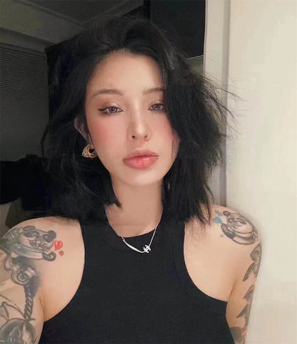 シャネル ダブルC ファインネックレス